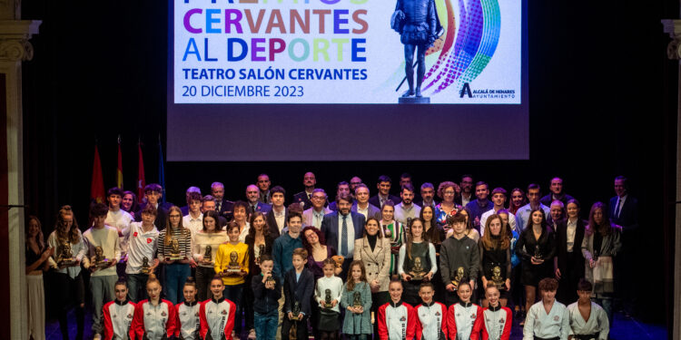 El Ayuntamiento de Alcalá entrega los Premios Cervantes al Deporte 2023 en una gran gala