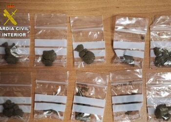 Detienen a un menor y desactivan un punto de venta de droga cerca de un centro educativo de Azuqueca