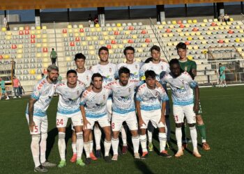 El once que alineo Vivar Dorado en Colmenar Viejo (Foto RSD Alcalá)