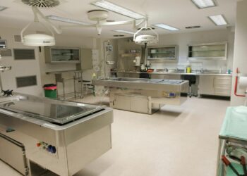 Sala de autopsias en una imagen de archivo