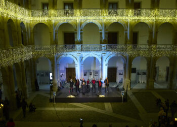 Inauguración Semana de las Luces, en Universidad de Alcalá Rectorado, a 10 de diciembre del 2024, en Alcalá de Henares