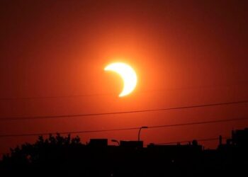 Mañana, sábado 29 de marzo, habrá un eclipse parcial de Sol visible desde Alcalá