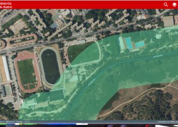 Zona afectada por la protección de la Red Natura 2000 según el plano de la Comunidad de Madrid