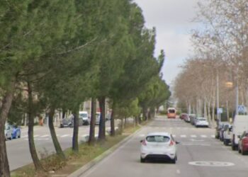 Avenida Benito Pérez Galdós, en Espartales Sur, donde ocurrió el atropello
