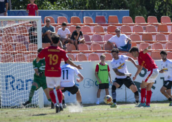 El gol de Javi Hernández. Foto Baldo y vídeo RSD Alcalá