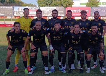 Histórico primer once del Alcalá en segunda división RFEF