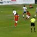 El gol de Javi 
Hernández en el minuto  41 que vale tres puntos. Fotos RSD Alcalá Tv-Otero TV