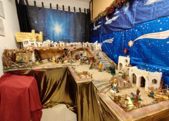 El Centro de Atención Social San Diego de Alcalá presenta un belén muy original