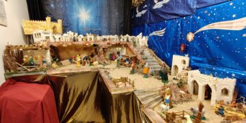 El Centro de Atención Social San Diego de Alcalá presenta un belén muy original