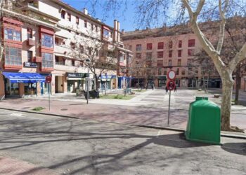 Plaza de España en Alcalá de Henares