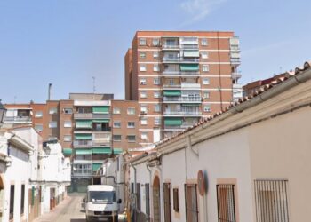 Calle Impresor Brocar en el barrio de Antezana