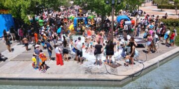 Imagen de archivo de las Fiestas del distrito IV de 2025