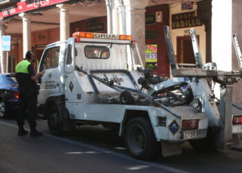 Una foto de la grúa municipal de 2006