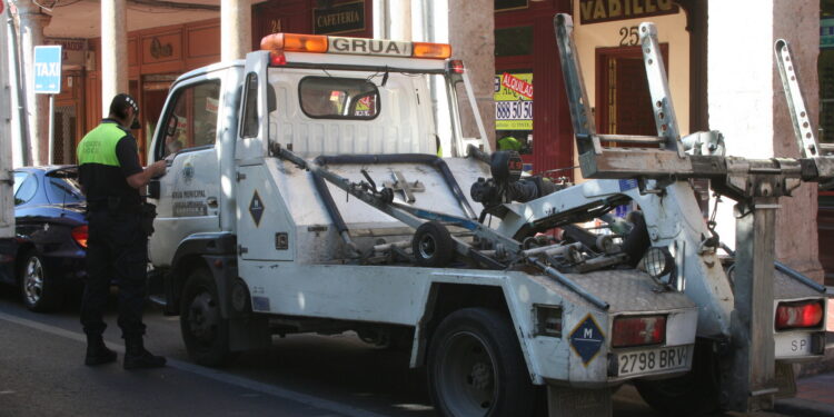Una foto de la grúa municipal de 2006