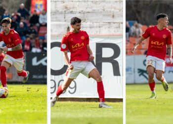 Izan González, Dani Marín y Dani Nieto (Fotos Baldo)