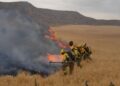 Imagen de archivo de un incendio junto al Cerro del Viso