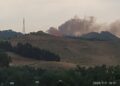 Imagen del incendio desde el Val
