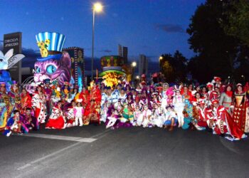 El pasacalles que El Burleta trajo el año pasado a las ferias de Alcalá de Henares
