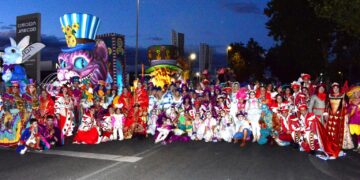 El pasacalles que El Burleta trajo el año pasado a las ferias de Alcalá de Henares