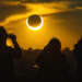 Imagen de un eclipse de sol en Estados Unidos