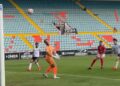 El 1-0 marcado por Vicandi para el Salamanca. Imagen Salamanca UDS