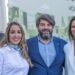 A la derecha en la imagen, Alba Moreno, con los que podrían ser sus compañeros de grupo en Vox si toma posesión del acta de concejala