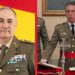 De izquierda a derecha, Luis Fernández Herrero, comandante general de Ceuta, y Luis Cortés, comandante general de Melilla