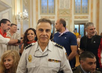 El jefe de la comisaría de Policía Nacional en Alcalá, el comisario Jaime Gutiérrez de Terán.