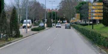 La Avenida de Madrid  fue hace años la antigua carretera nacional II