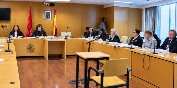 Un momento de la vista celebrada hoy en la Audiencia Provincial